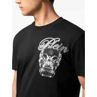 Tricouri Philipp Plein pentru Barbati - Topuri Philipp Plein Philipp Plein Glass Skull T-Shirt Black Barbati (BM 18790164) - B-mall.ro