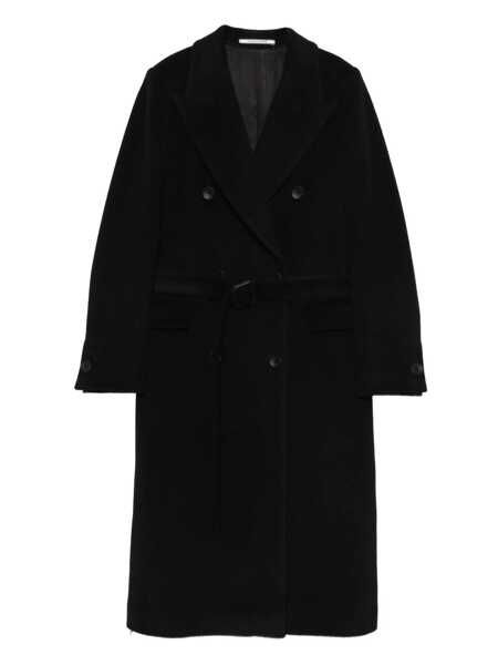 Paltoane Tagliatore Tagliatore Wool Double-Bteasted Coat Black Femei (BM 18790653) 1