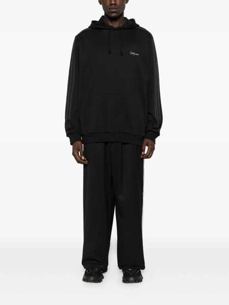 Pantaloni Y-3 Y-3 Adidas Black Baggy Pants With Side Bands Y-3 Black Barbati (BM 18790710) 2