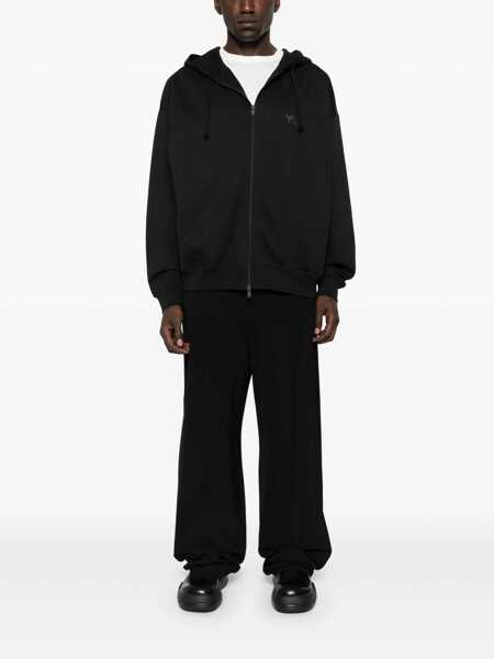 Bluze de trening Y-3 Y-3 Adidas Y-3 Black Zipper Hoodie Black Femei (BM 18790812) 2
