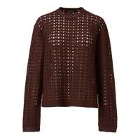 Pulovere Fabiana Filippi Wool-Blend Crew-Neck Sweater Femei
