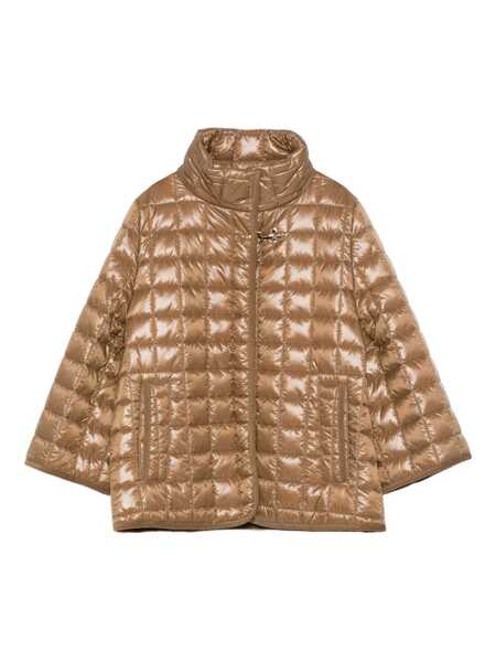 Geci Fay Fay Nylon Quilted Cape Brown Femei (BM 18791349) 1