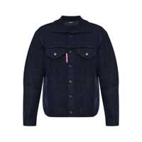 Geci DSQUARED2 Knit Jean Jacket Clothing Barbati