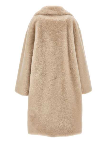 Paltoane Monnalisa HAIRY PELUCHE TEDDY COAT Beige Fete (BM 18792192) 2
