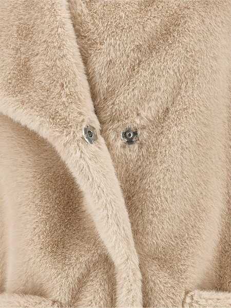 Paltoane Monnalisa HAIRY PELUCHE TEDDY COAT Beige Fete (BM 18792192) 3