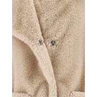 Paltoane pentru Fete - Paltoane Monnalisa HAIRY PELUCHE TEDDY COAT Beige Fete (BM 18792192) - B-mall.ro