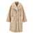 Monnalisa HAIRY PELUCHE TEDDY COAT Beige