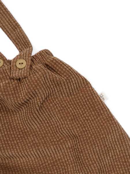 Salopete TEDDY & MINOU SET Brown Baieti (BM 18792231) 3