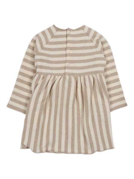 Rochii TEDDY & MINOU LONG SLEEVED DRESS Beige Fete (BM 18792270) 2