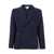 Lardini KNITTED JACKET Blue