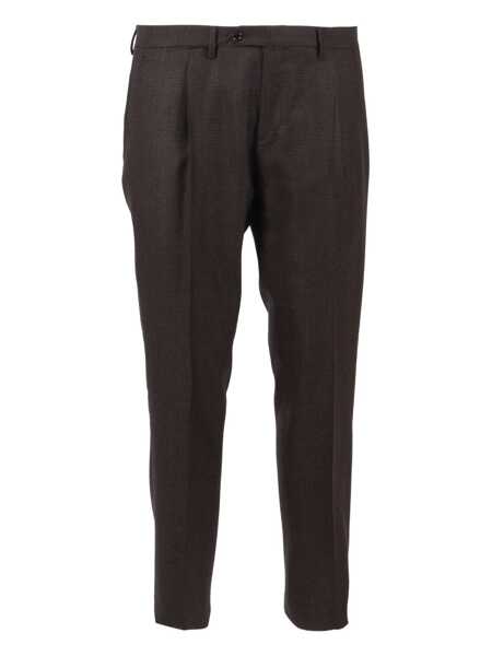 Paltoane Lardini ICONIC DROP 7 REG SUIT Brown Barbati (BM 18792318) 3