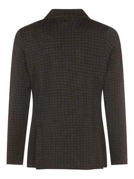 Paltoane Lardini KNITTED JACKET Black   Barbati (BM 18792321) 1