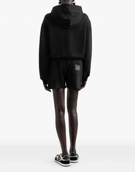 Bluze de trening Dolce & Gabbana Logo Hooded Sweatshirt NERO Femei (BM 18792445) 3