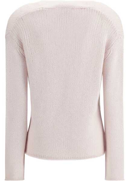 Pulovere forteforte Cashmere and wool V-neck Sweater BOROTALCO Femei (BM 18792460) 2