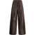 Giorgio Armani Lambskin nappa leather Pants ESPRESSO