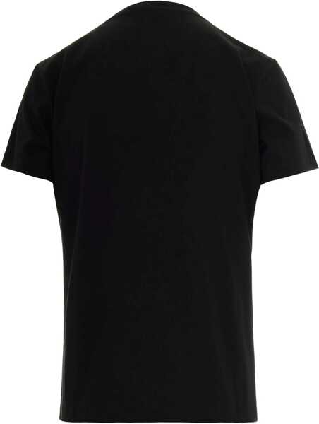 Tricouri Pinko Embroidered logo T-Shirt NERO LIMOUSINE Femei (BM 18792484) 3