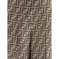 Imbracaminte Dama pagina 5 - Pantaloni casual Fendi Monogram pattern silk Pants TOBACCO Femei (BM 18792526) - B-mall.ro