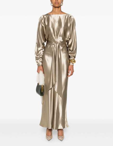 Rochii THE ANDAMANE Zizi long Dress SAND Femei (BM 18792529) 2