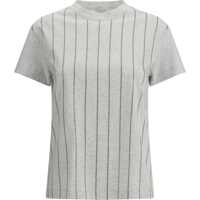 Tricouri Striped T-Shirt with mini sequins Femei