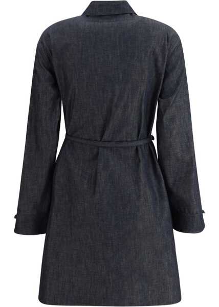 Rochii Fendi Chambray Dress LIGHT BLUE Femei (BM 18792568) 2