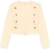 Cardigane Mohair Cardigan with embroidery Femei