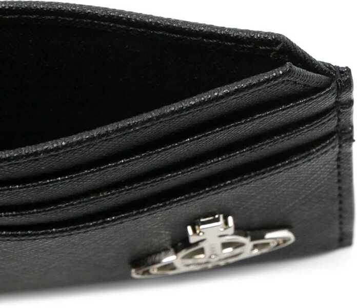 Portofele Vivienne Westwood Slim Card Holder BLACK Femei (BM 18792829) 3