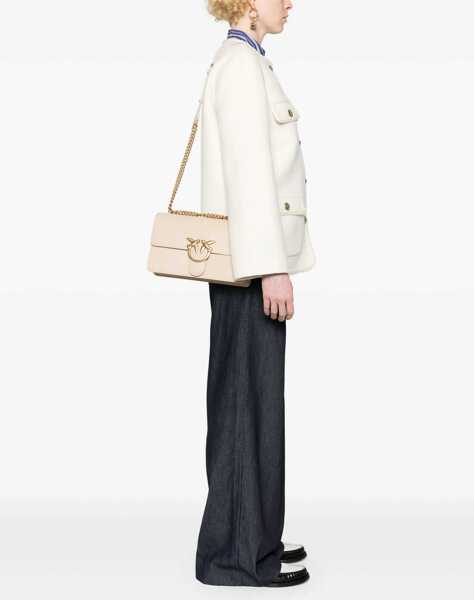 Genti de umar Pinko Love Shoulder Bag BEIGE-GRIGIO FUMO-ANTIQUE GOLD Femei (BM 18792928) 2