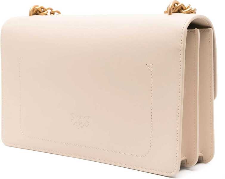 Genti de umar Pinko Love Shoulder Bag BEIGE-GRIGIO FUMO-ANTIQUE GOLD Femei (BM 18792928) 3