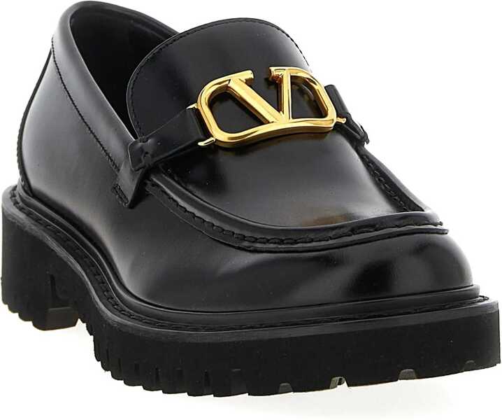 Mocasini Valentino Garavani VLogo Loafers NERO Femei (BM 18792931) 2