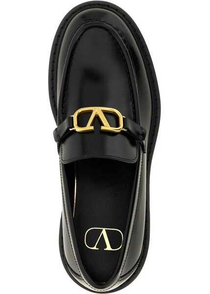 Mocasini Valentino Garavani VLogo Loafers NERO Femei (BM 18792931) 3