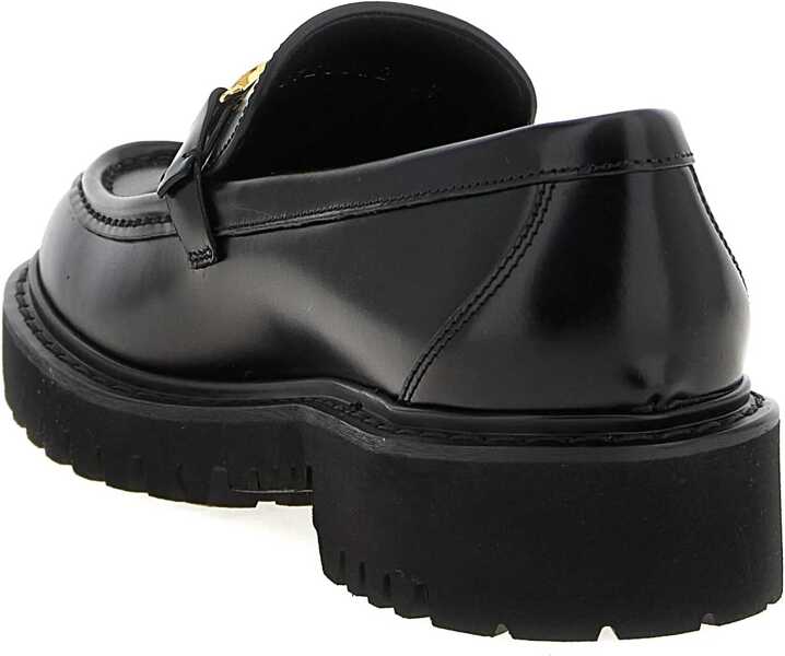 Mocasini Valentino Garavani VLogo Loafers NERO Femei (BM 18792931) 4