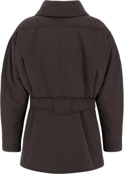 Jachete THE ANDAMANE Xandra Padded Jacket DARK BROWN Femei (BM 18792946) 2