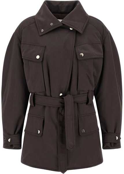 Jachete THE ANDAMANE Xandra Padded Jacket DARK BROWN Femei (BM 18792946) 1