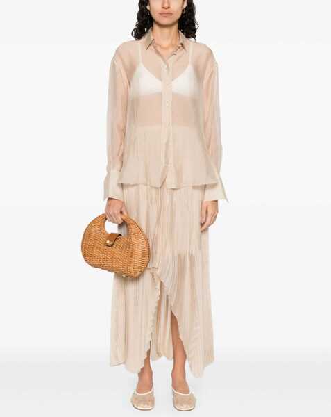 Camasi casual forteforte Organza Shirt BOROTALCO Femei (BM 18792961) 2