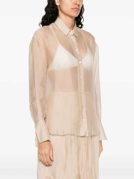 Camasi casual forteforte Organza Shirt BOROTALCO Femei (BM 18792961) 3