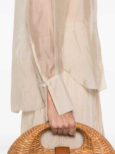 Camasi casual forteforte Organza Shirt BOROTALCO Femei (BM 18792961) 5