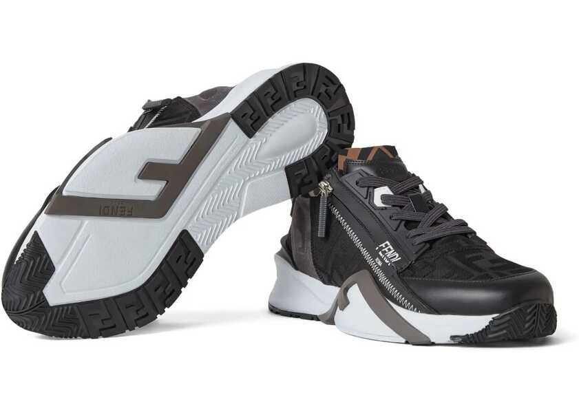 Sneakers Fendi Flow Sneakers NERONEROANTRACITE Barbati (BM 18793012) 3