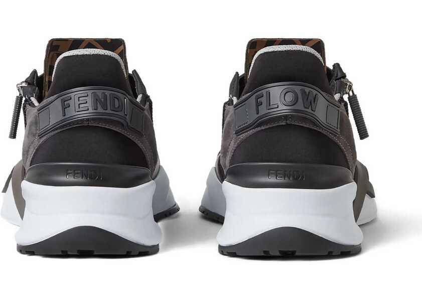 Sneakers Fendi Flow Sneakers NERONEROANTRACITE Barbati (BM 18793012) 4
