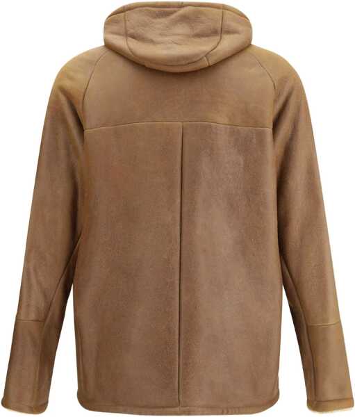 Jachete Salvatore Santoro Shearling Jacket TECA/CAMEL Barbati (BM 18793015) 2