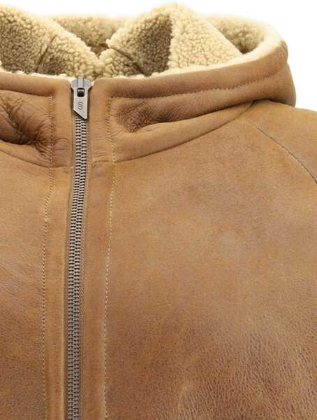 Jachete Salvatore Santoro Shearling Jacket TECA/CAMEL Barbati (BM 18793015) 3