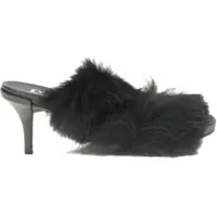 Sandale Fur-trimmed mules Sandals Femei