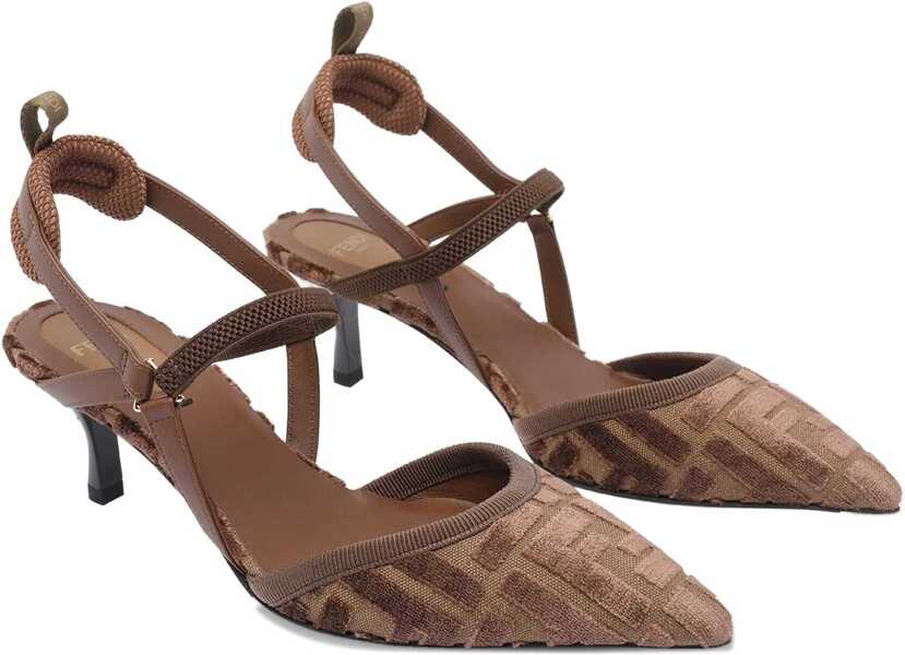 Pantofi cu toc Fendi Colibri Pumps BEI.CHOCOGIANDCIOC Femei (BM 18793066) 2