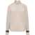 Brunello Cucinelli Silk turtleneck Blouse with Precious Bracelets SAND