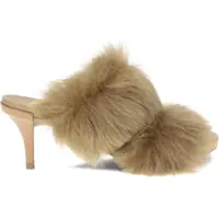 Sandale Fur-trimmed mules Sandals Femei