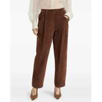 Imbracaminte Dama pagina 207 - Pantaloni casual Brunello Cucinelli Velvet Pants AMARANTO Femei (BM 18793093) - B-mall.ro