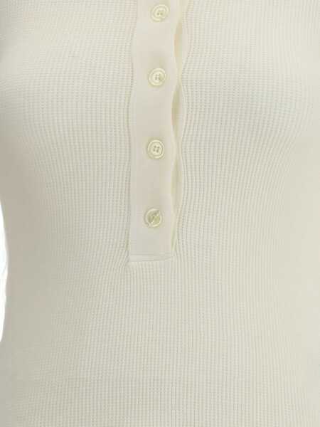 Topuri CITIZENS OF HUMANITY Varra Henley long sleeve Top PASHMINAOFFWHITE Femei (BM 18793120) 3