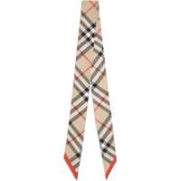 Esarfe Silk Check Scarf Femei
