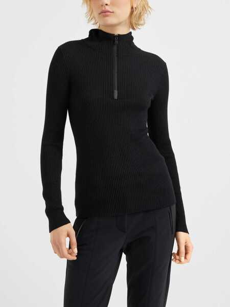 Pulovere Brunello Cucinelli Hooded long sleeve Sweater NERO Femei (BM 18793168) 3