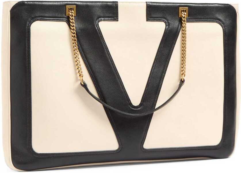 Genti de umar Valentino Garavani Large Viva Superstar Shoulder Bag BUTTER WHITE/NERO Femei (BM 18793183) 3