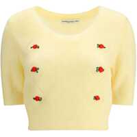 Pulovere Short sleeve mohair Sweater Femei